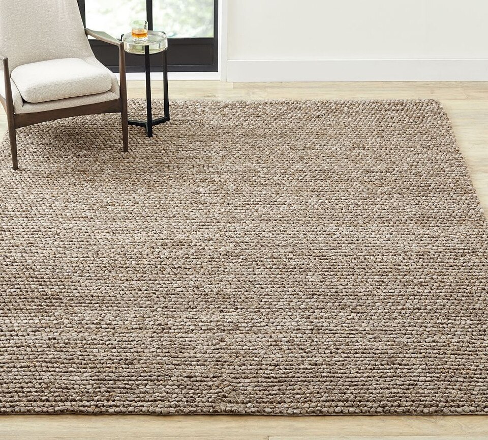 Zane EcoFriendly Handwoven Textured Rug Pottery Barn Australia